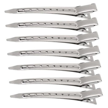 PINZA METALICA BOCA PATO 12UDS