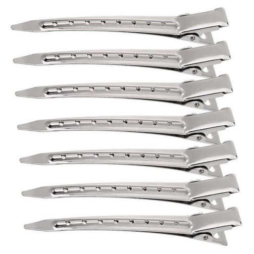 PINZA METALICA BOCA PATO 12UDS