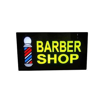 LETRERO LED BARBER SHOP