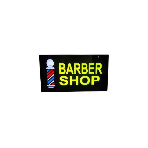 LETRERO LED BARBER SHOP