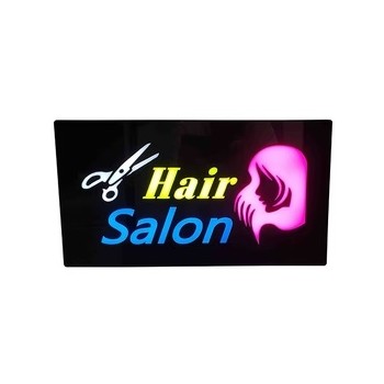 LETRERO LED HAIR SALON