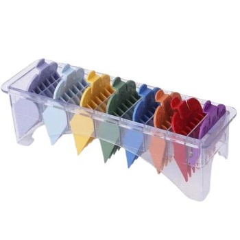 SET 8 PEINES MAQUINA CORTE COLORES